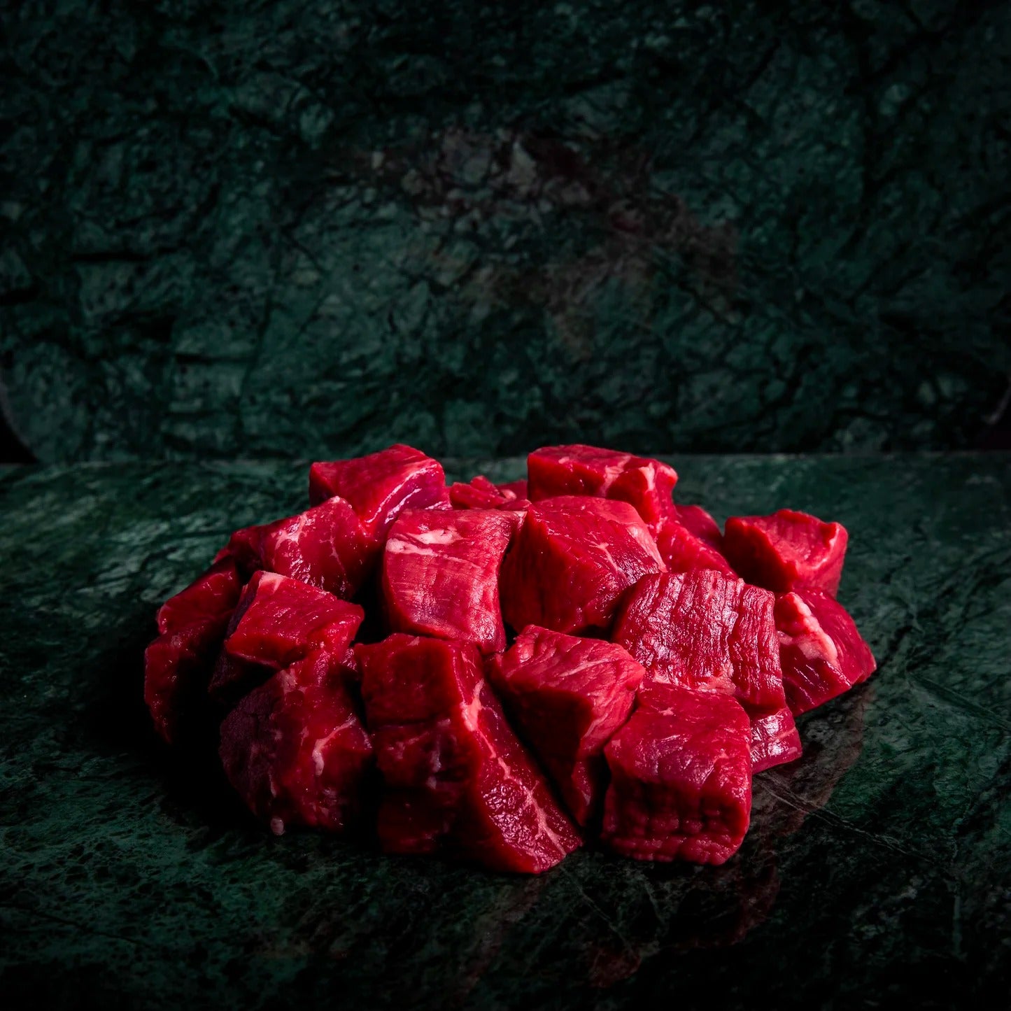 Natural Grass Fed Beef, Tender Ribeye Cubes (Japanese Grill Cut)