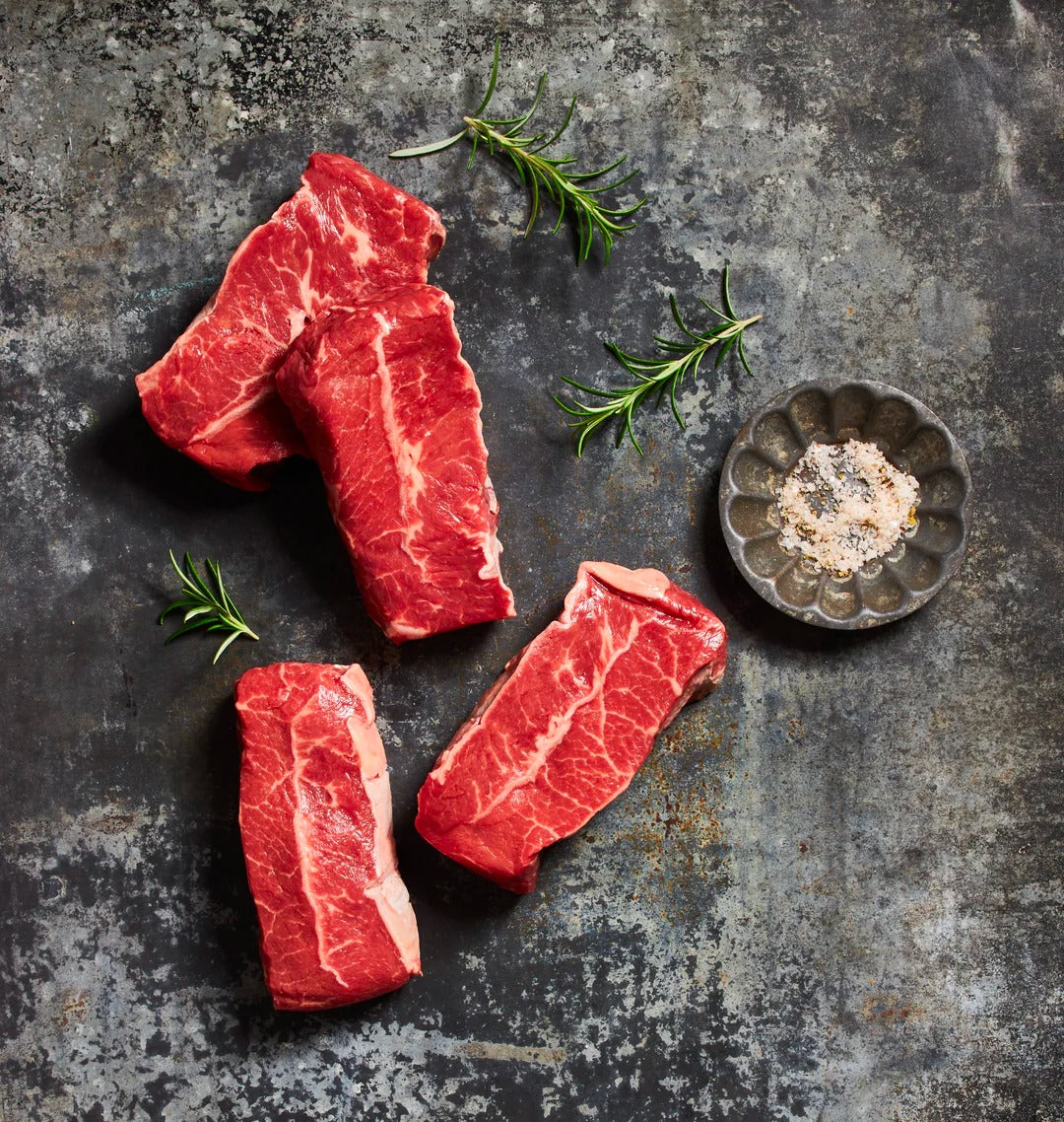 Natural Grass Fed Beef, Top Blade Steak (Slow Cooking)