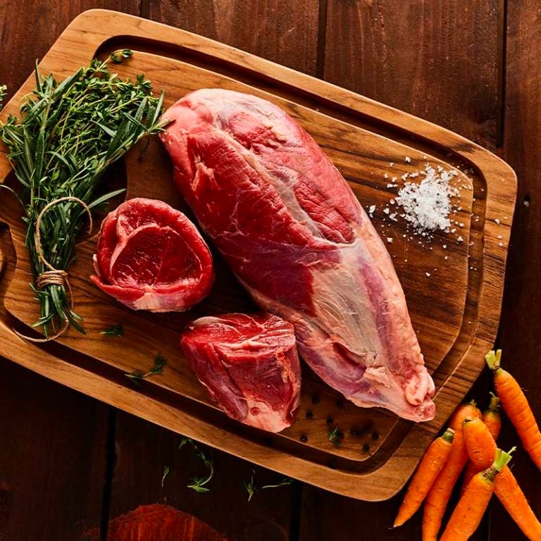 Natural Grass Fed Beef, Whole Beef Shank Roast, Boneless