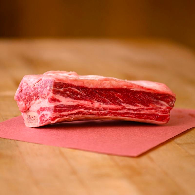 Natural Grass Fed Beef, English Cut Ribs
