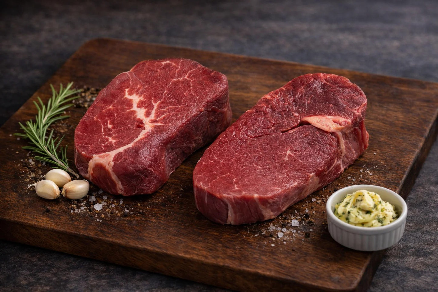 Filet Mignon Steaks | Boneless | Grass Fed Beef 🐂 | Pastizal Raised 🌿 | Rustic Cut 🪓