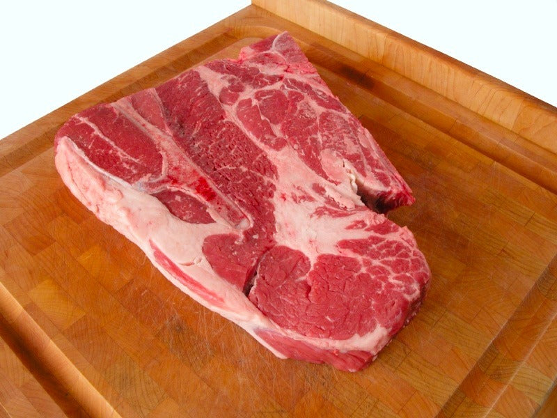 Natural Grass Fed Beef, Chuck 7-Bone Roast