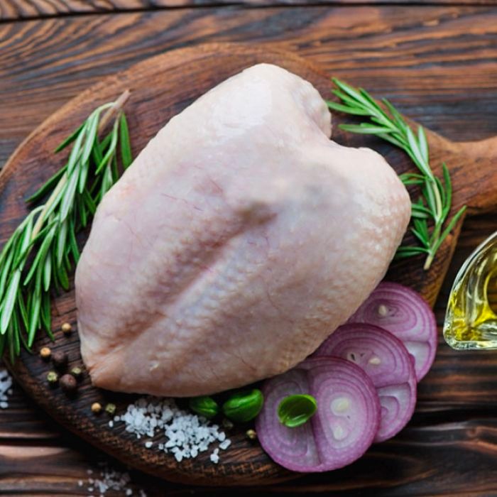 Pastured, Free Range Chicken, Breast, Bone-in and Skin-On