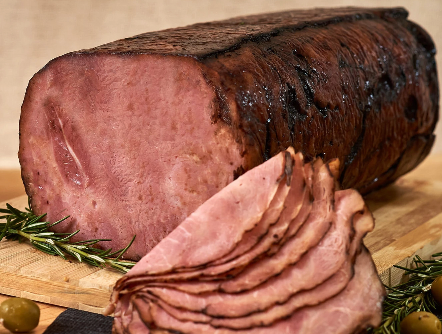 Pasture Raised Pork, Baked Leg Ham