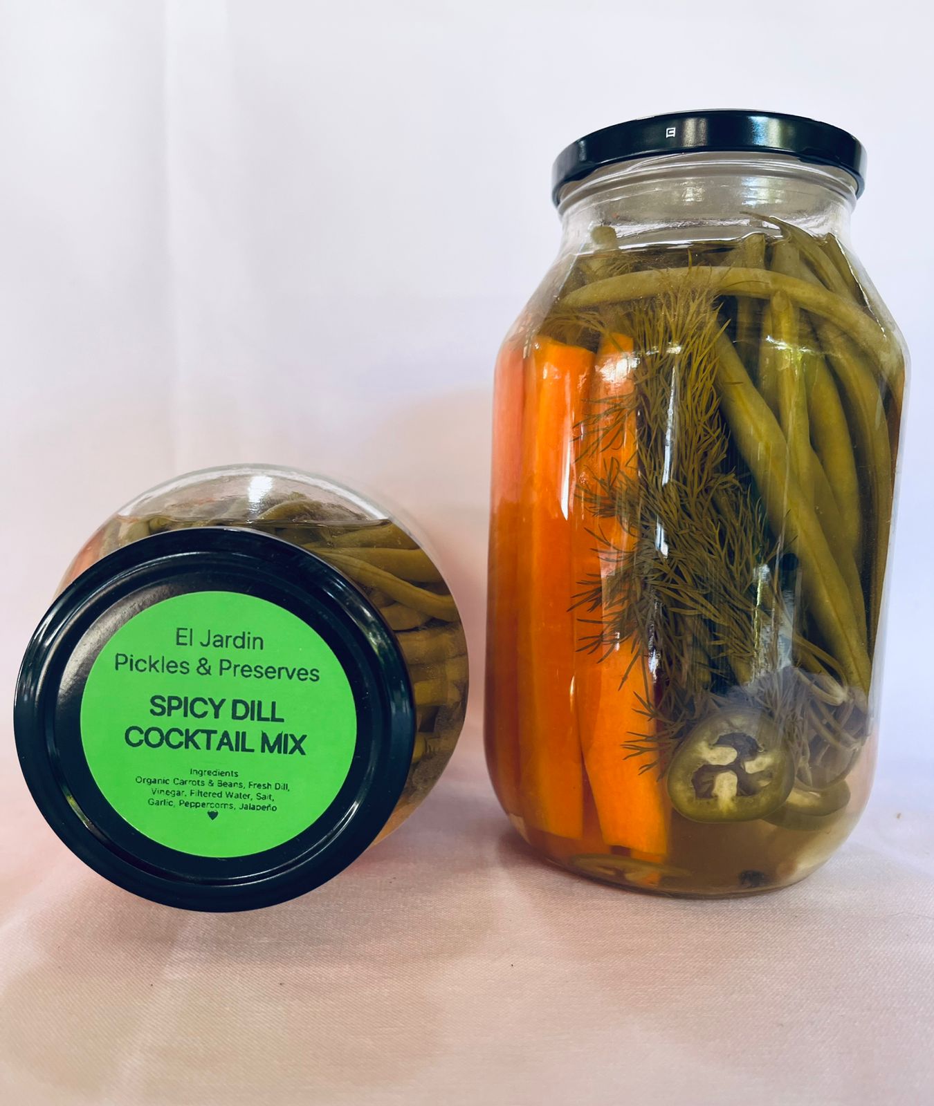 Small-Batch Spicy Dill Cocktail Mix – 33 fl oz 🫙✨