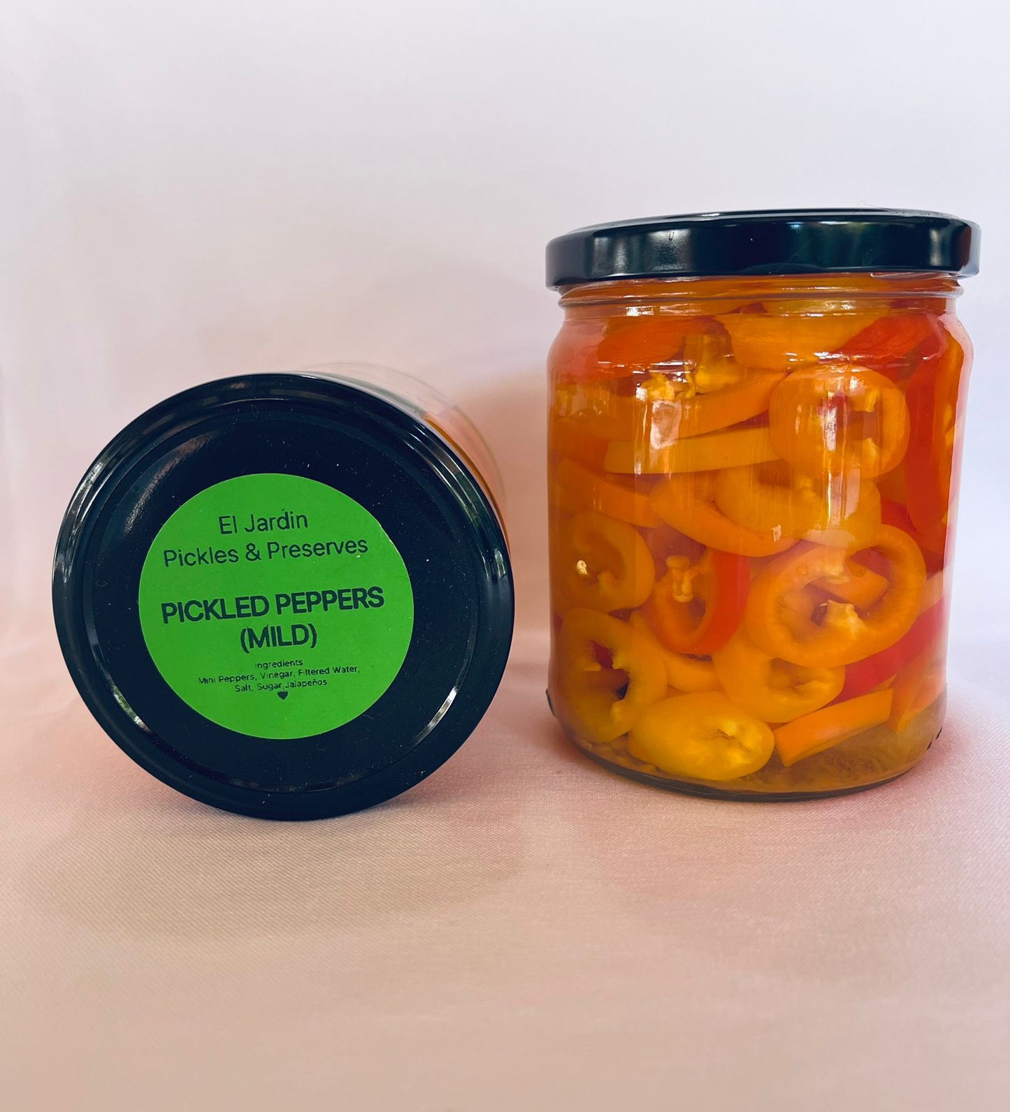 Small-Batch Mild Pickled Peppers – 16 fl oz 🫙✨
