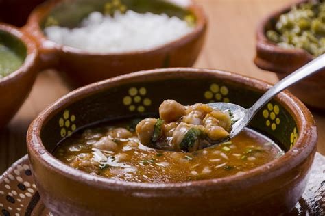 Ancestral Mexican, Grass Fed Lamb "Consomme", (Pit Oven Lamb Bone Broth with Chickpeas)