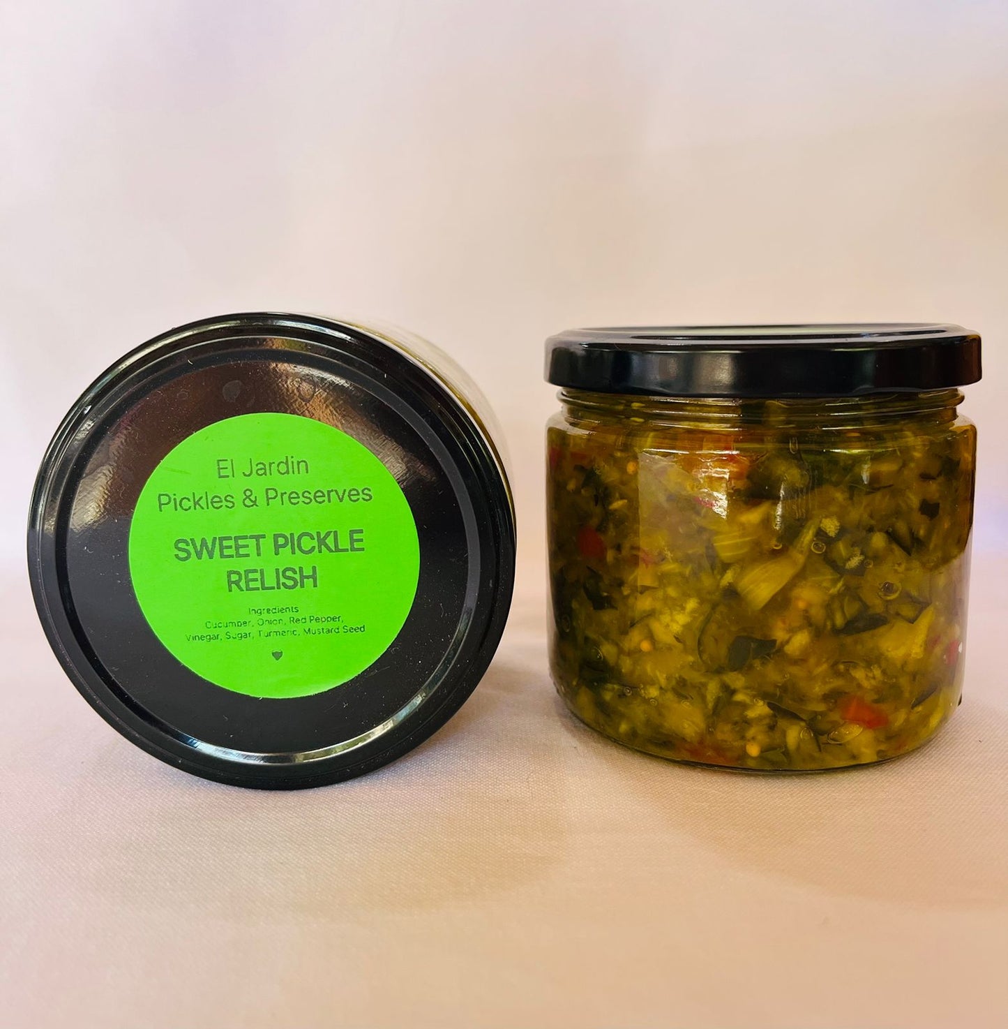 Small-Batch Sweet Pickle Relish– 10 fl oz 🫙✨