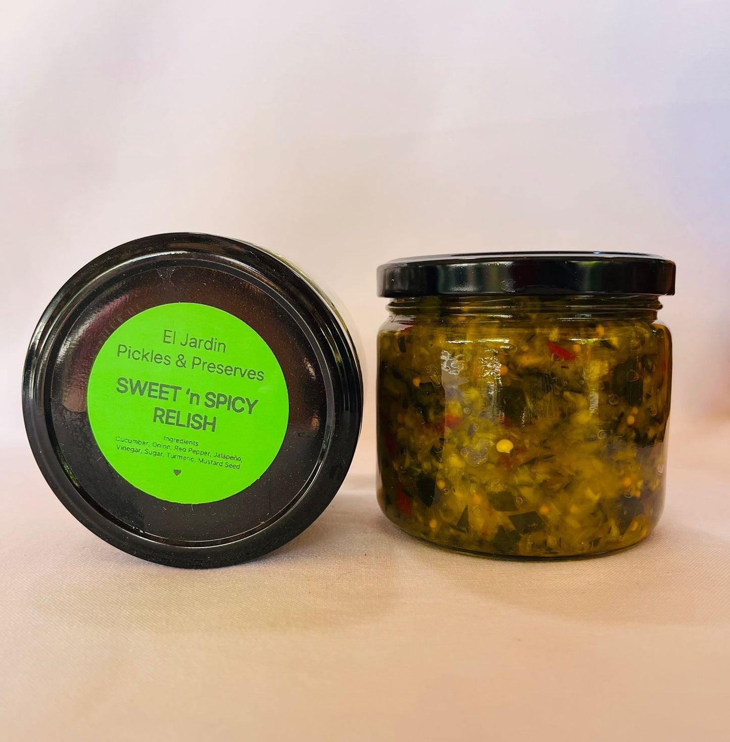 Small-Batch Sweet and Spicy Pickle Relish– 10 fl oz 🫙✨