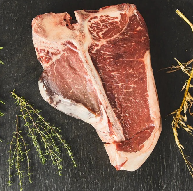 Porterhouse Steak | Bone-In | Grass Fed Beef 🐂 | Pastizal Raised 🌿 | Rustic Cut 🪓