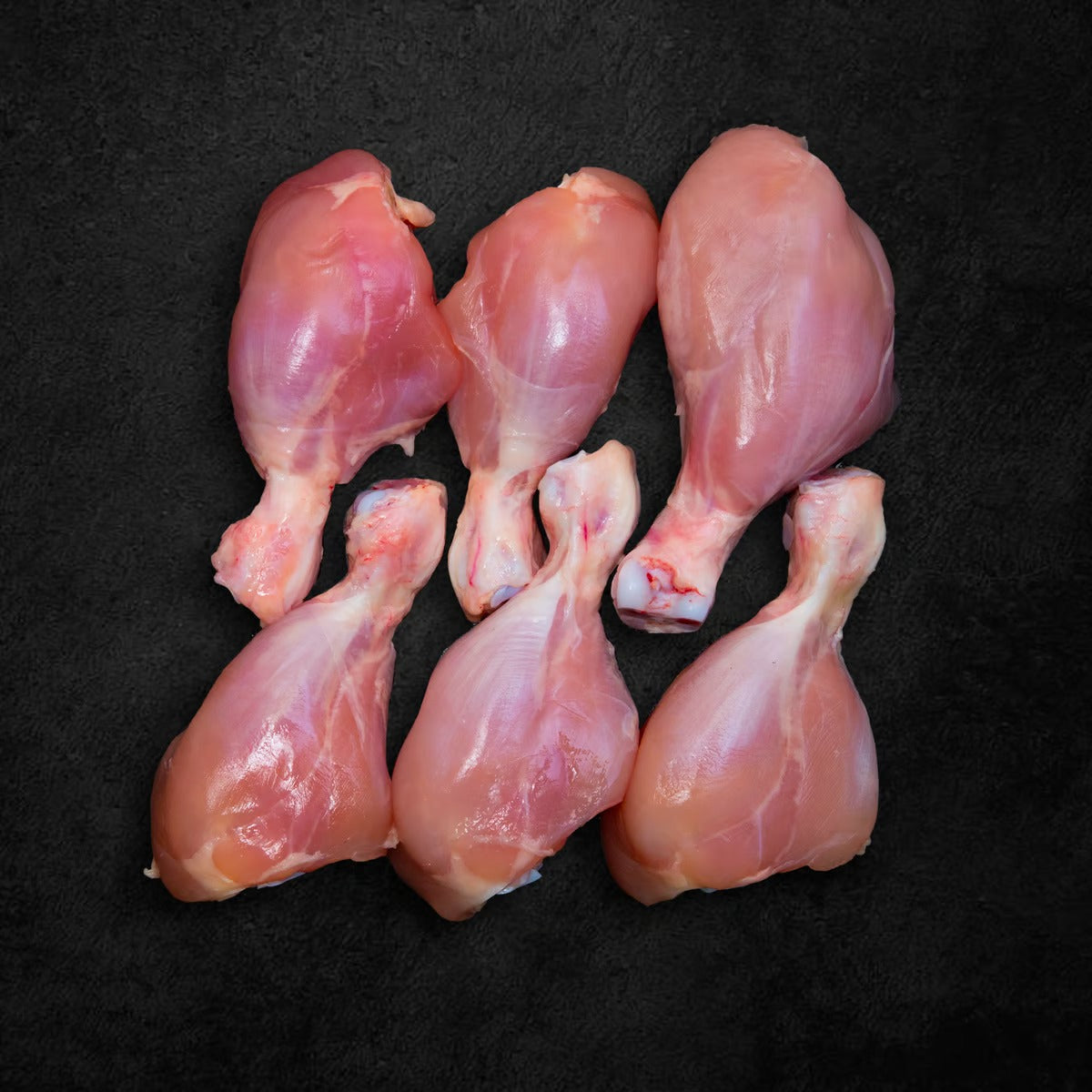 Pastured, Free Range Chicken, Skinless Legs, Drumsticks, (Bone-in)
