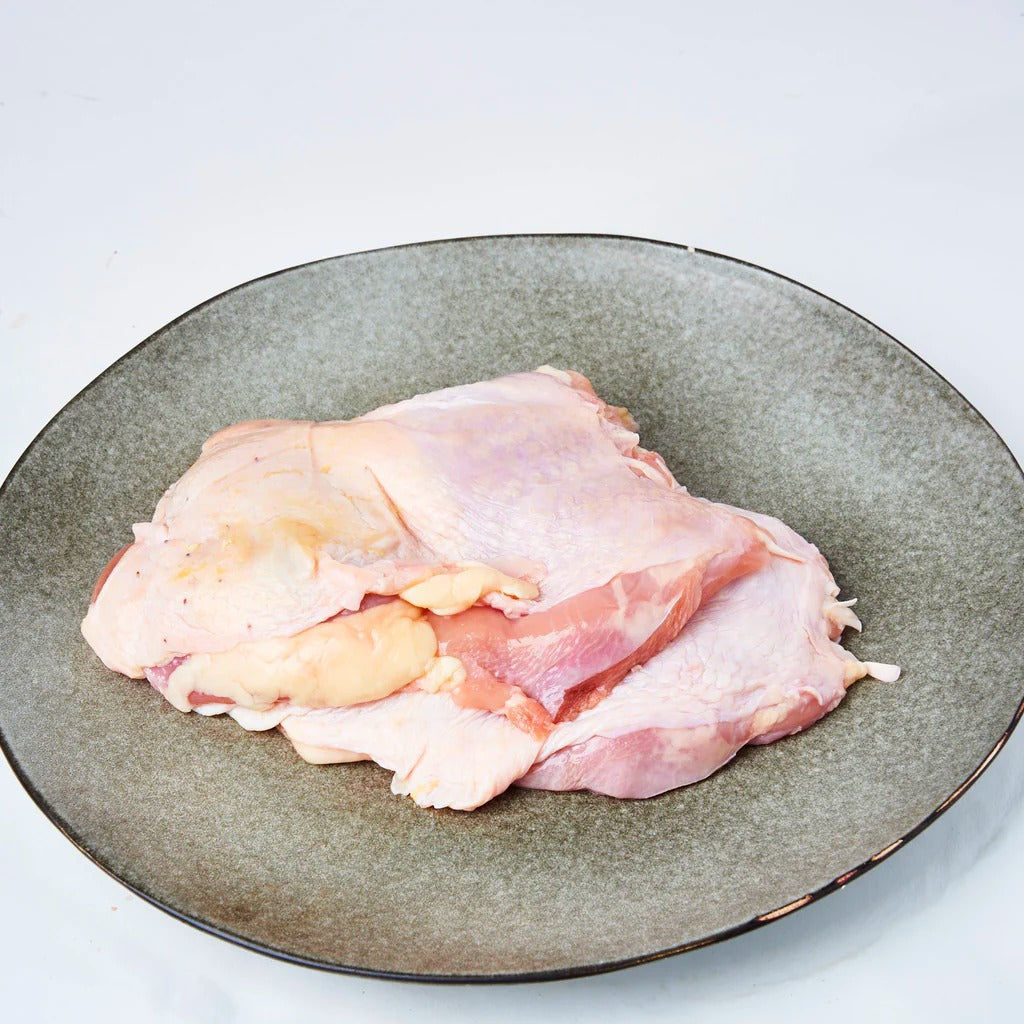 Pastured, Free Range Chicken, Boneless Legs, Drumsticks, (Skin-on)