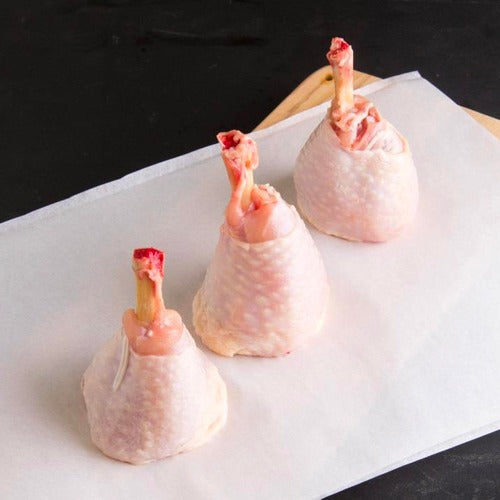 Pastured, Free Range Chicken, Frenched, Lollipop Drumsticks