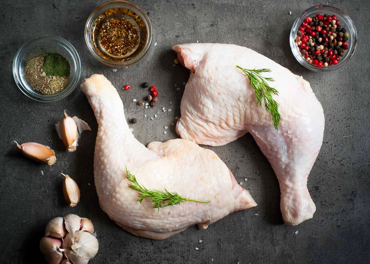 Natural Free Range Turkey Leg and Thigh Cuts / Per KG