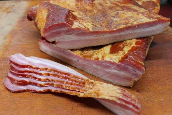 Pastured Pork, Belly Smoked Bacon