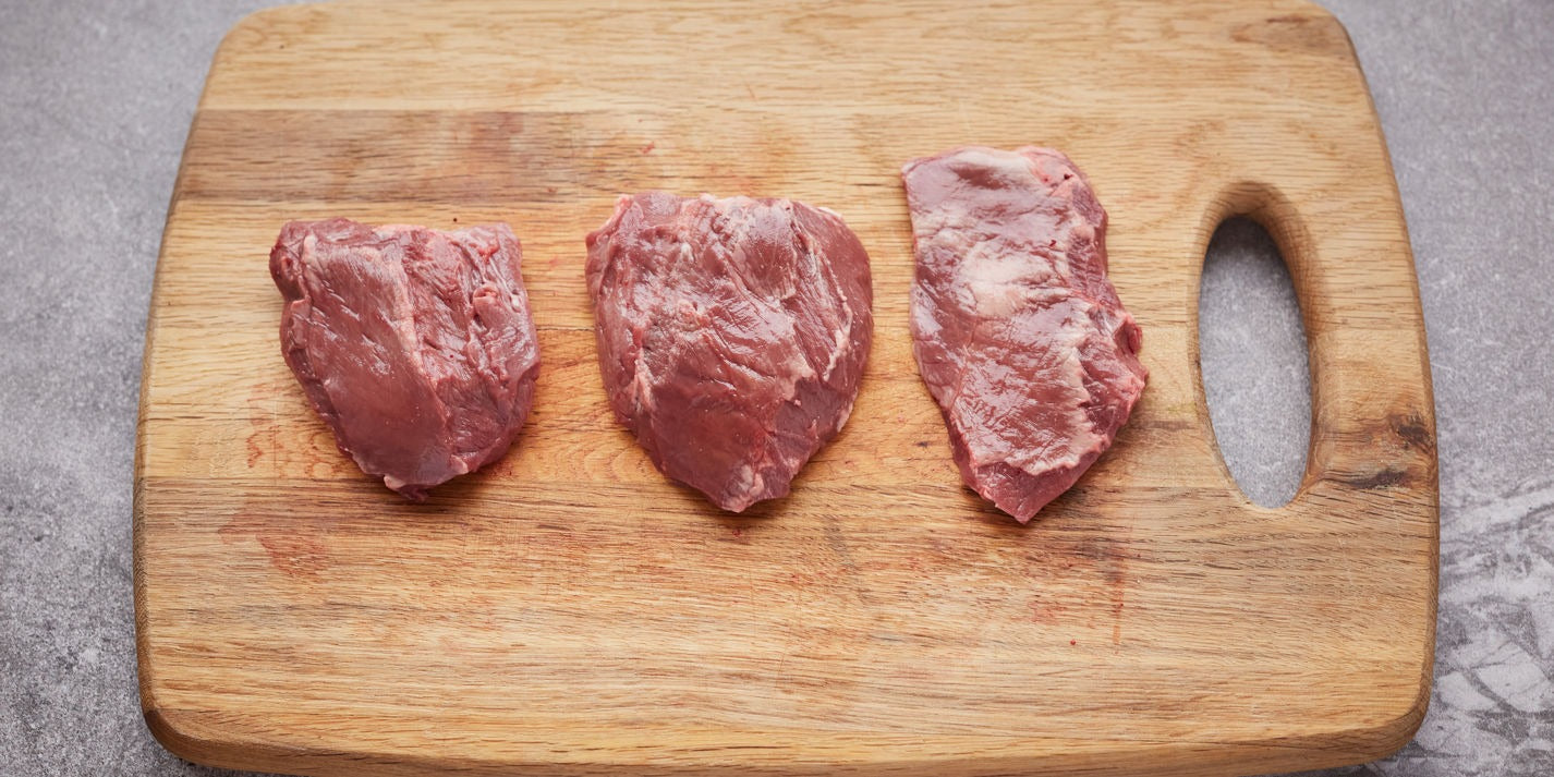 Natural, Grass Fed Lamb, Heart, Trimmed and Sliced