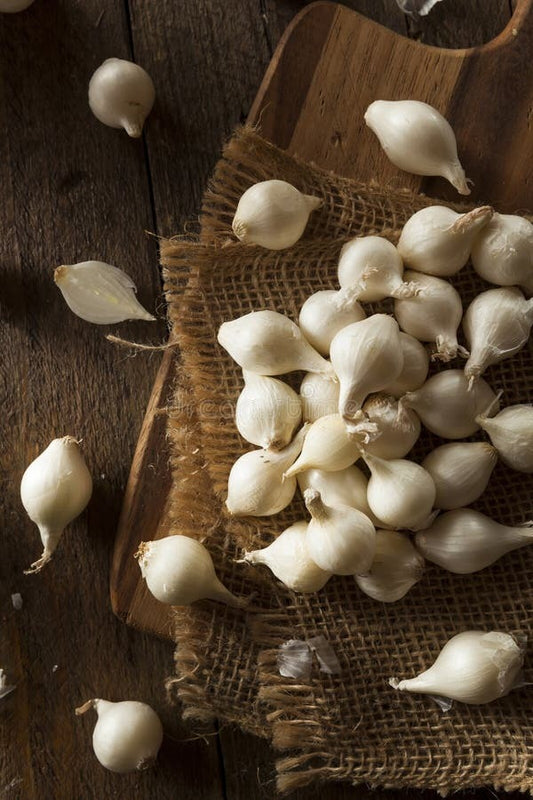 Natural, Non-GMO Produce, Heirloom White Pearl Onions