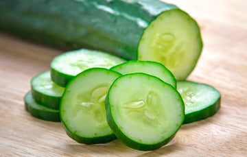 Natural, Non-GMO Produce, Green Cucumbers