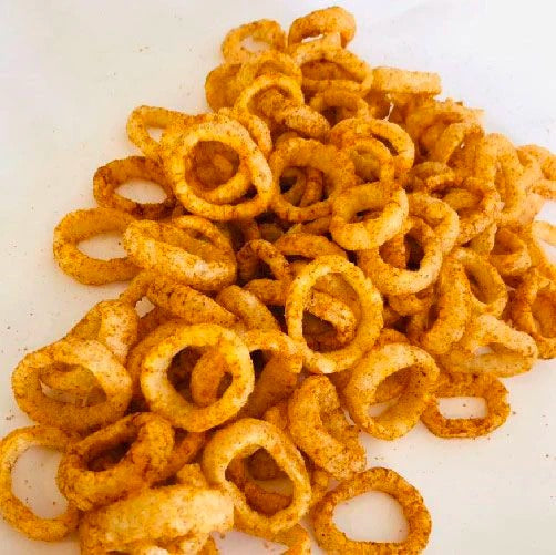 Gluten Free, Dehydrated Onion Rings, Hand Crafted Natural Snack