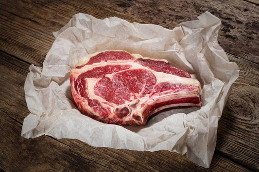 Ribeye Steak | Bone-In | Grass Fed Beef 🐂 | Pastizal Raised 🌿 | Rustic Cut 🪓