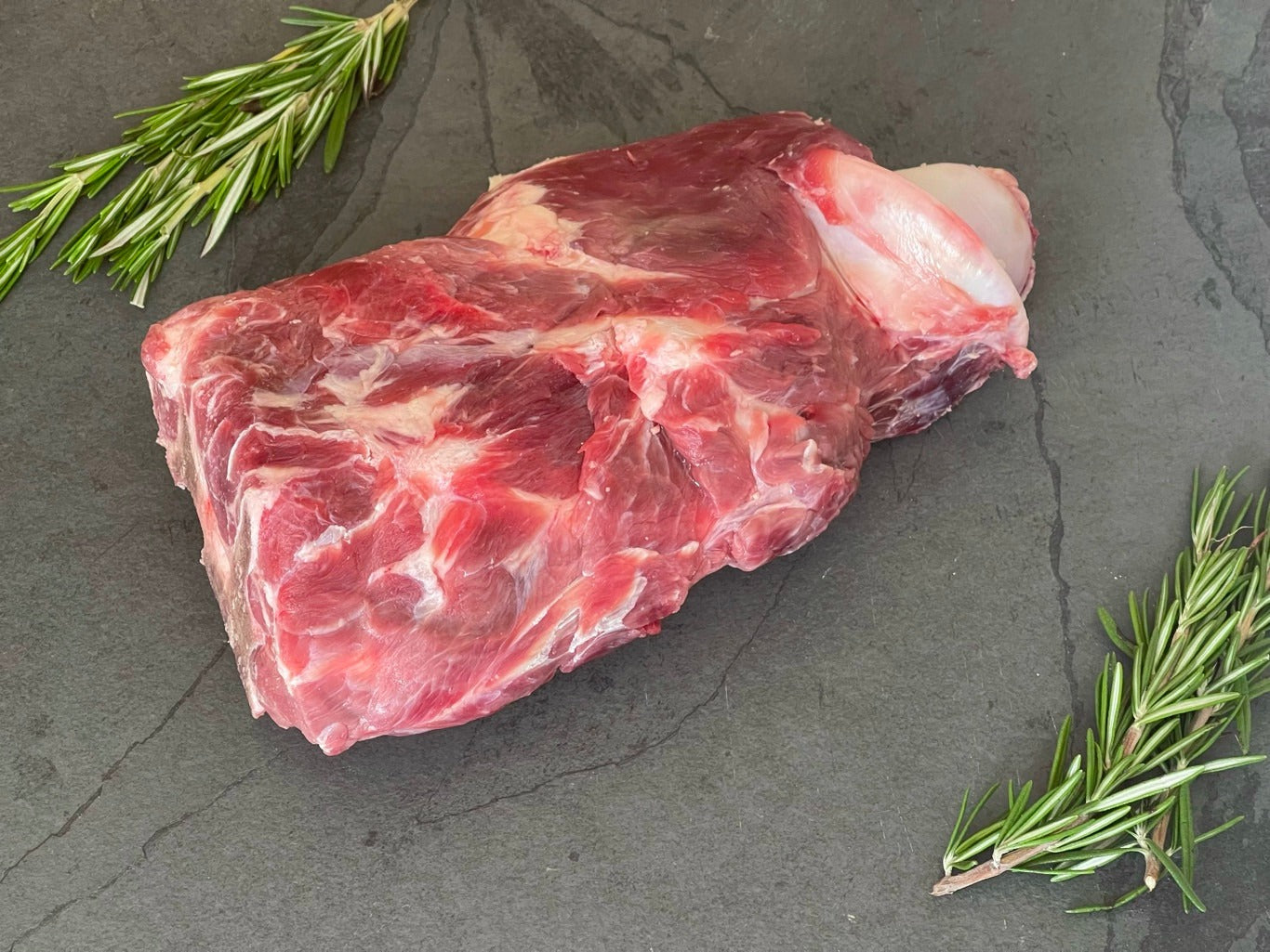 Natural Grass Fed Beef, Bone-in Neck Roast