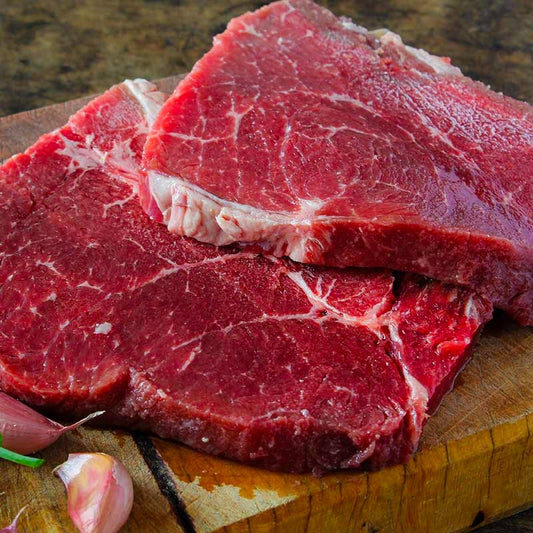 Natural Grass Fed Beef, Boneless Shank Steaks