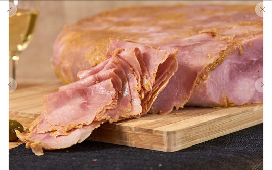 Pasture Raised Pork, Honey Mustard, Baked Leg Ham