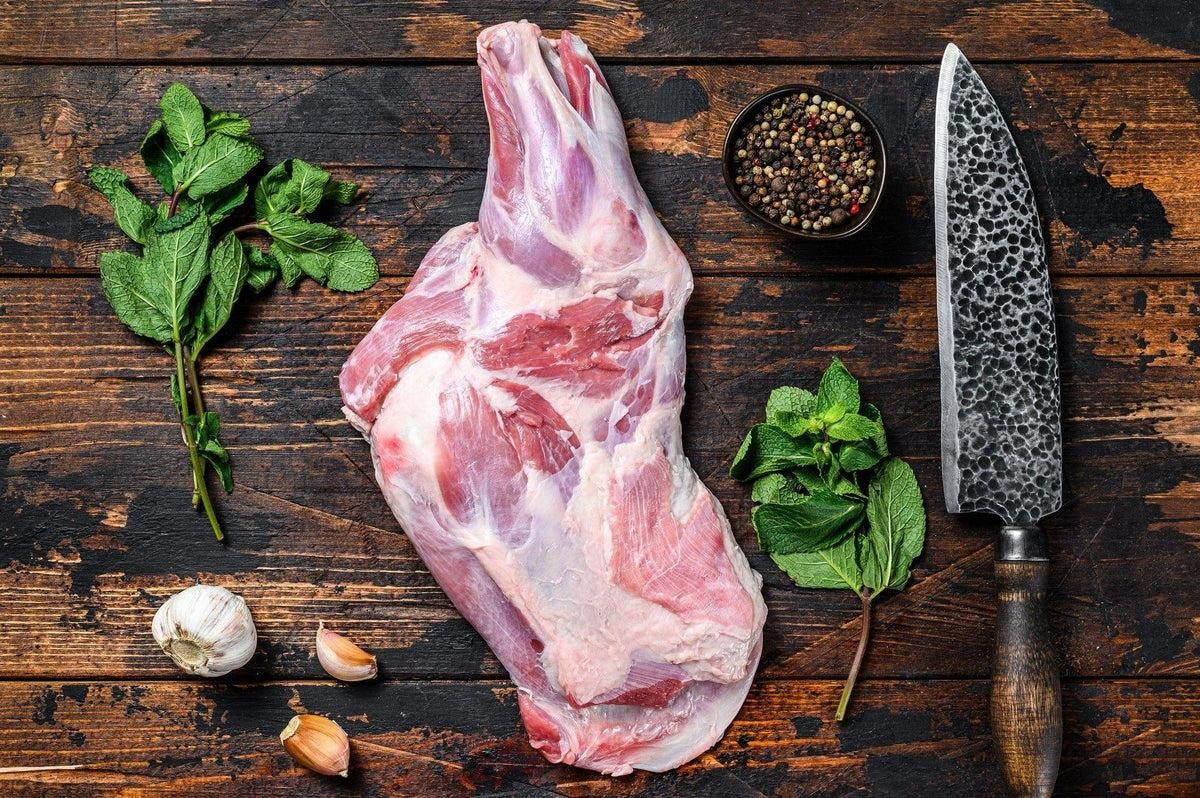 Young Goat | Bone-In Shoulder for Birria & Slow Roasting | Country Cut 🤠