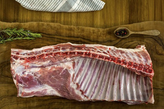 Lechazo (Milk Fed Lamb), Whole Rib Rack
