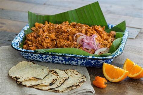Ancestral Mayan, Pasture Raised Pork "Cochinita Pibil", (Pit Oven Pulled Pork Barbecue)