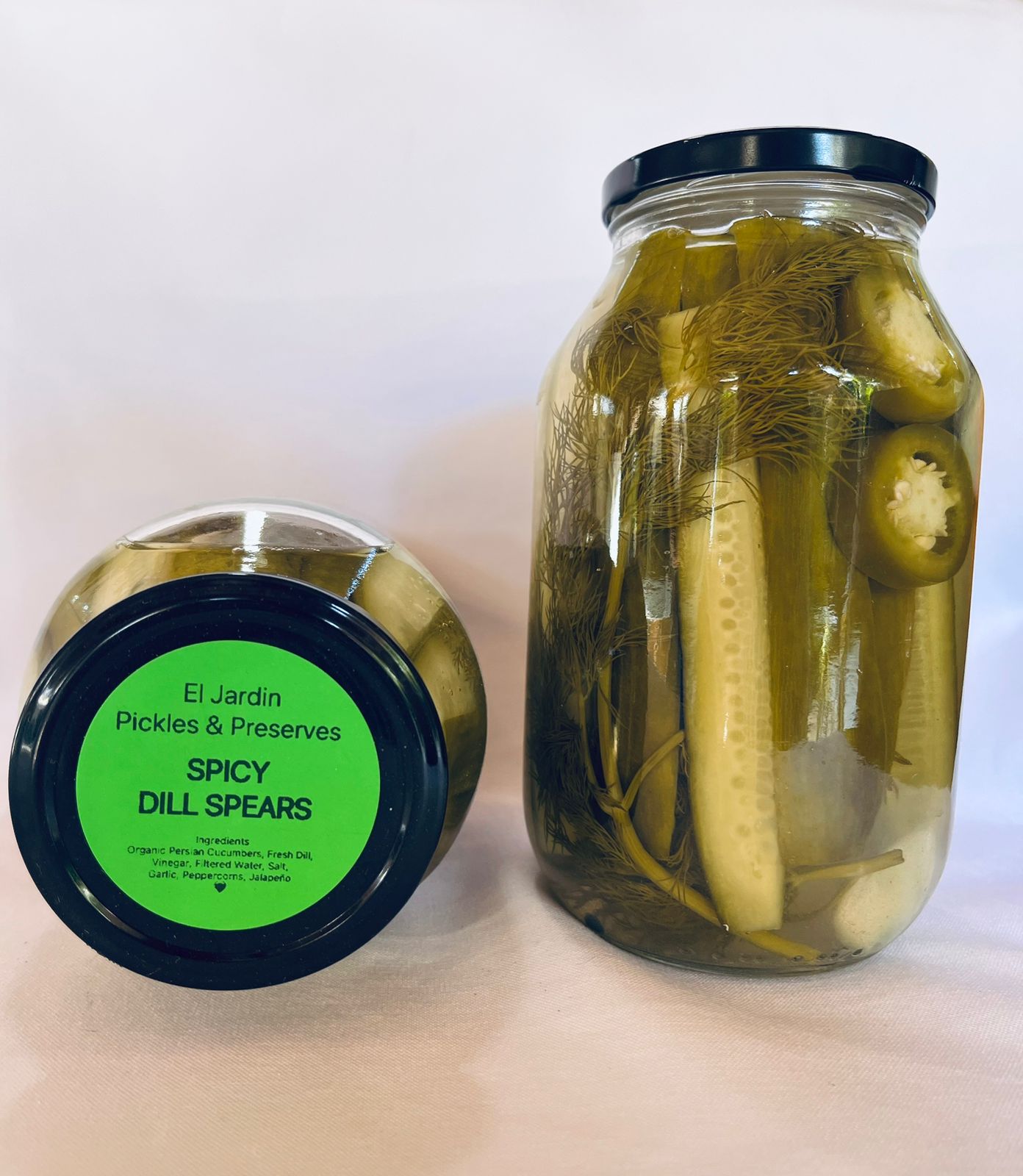 Small-Batch Spicy Dill Spears – 33 fl oz 🫙✨