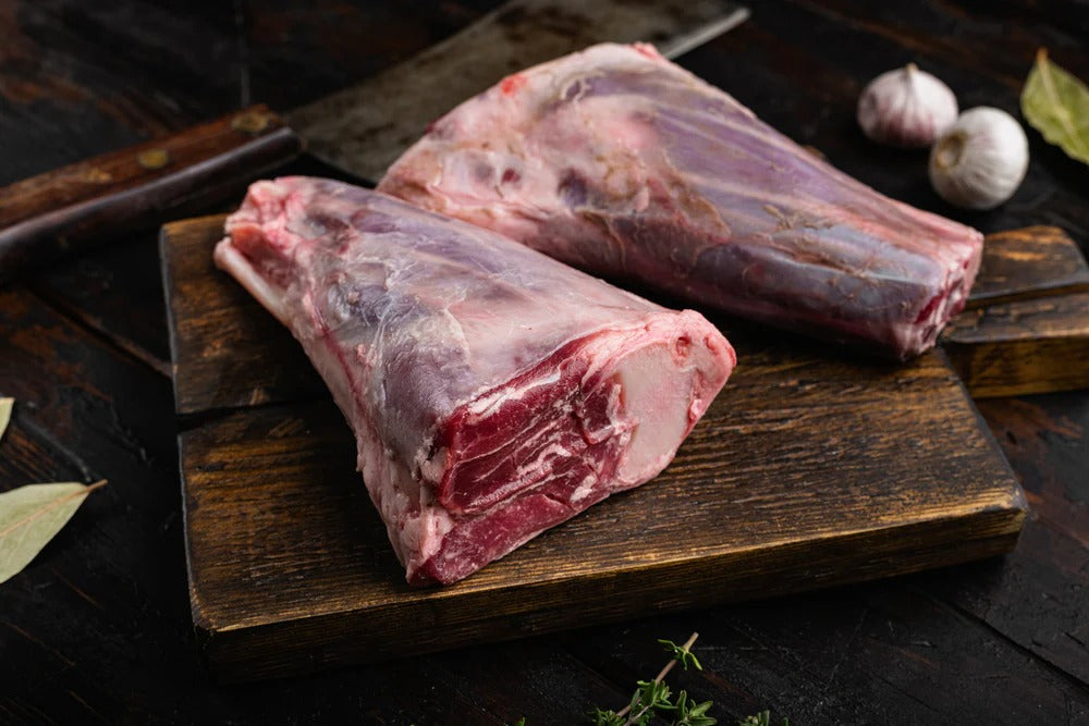 Whole Hindshank| Bone-In | Grass Fed Lamb 🐑 | Pastizal Raised 🌿 | Rustic Cut