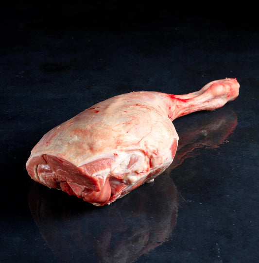Natural Grass Fed Lamb, Whole Leg with Shank / per KG