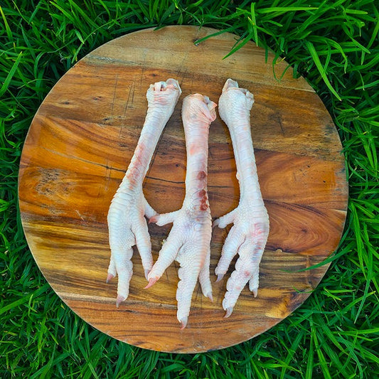 Natural Free Range Turkey Feet / per KG