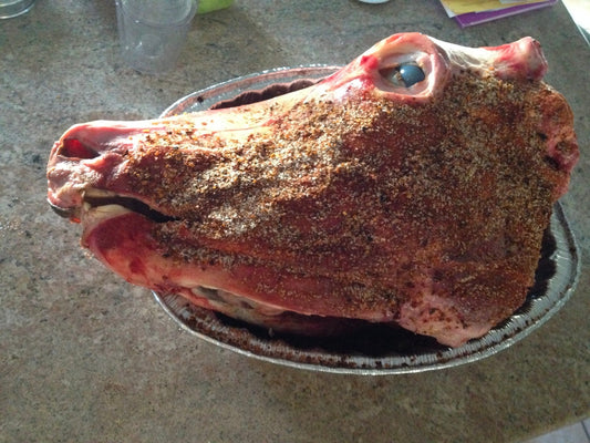 Natural Grass Fed Beef, Whole Beef "Ox" Head